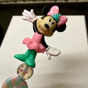 Minnie Mouse Beaded Pen - Black Ink